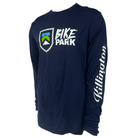 Killington Bike Park PosiCharge Tech Long Sleeve Tee-True Navy-Killington Sports