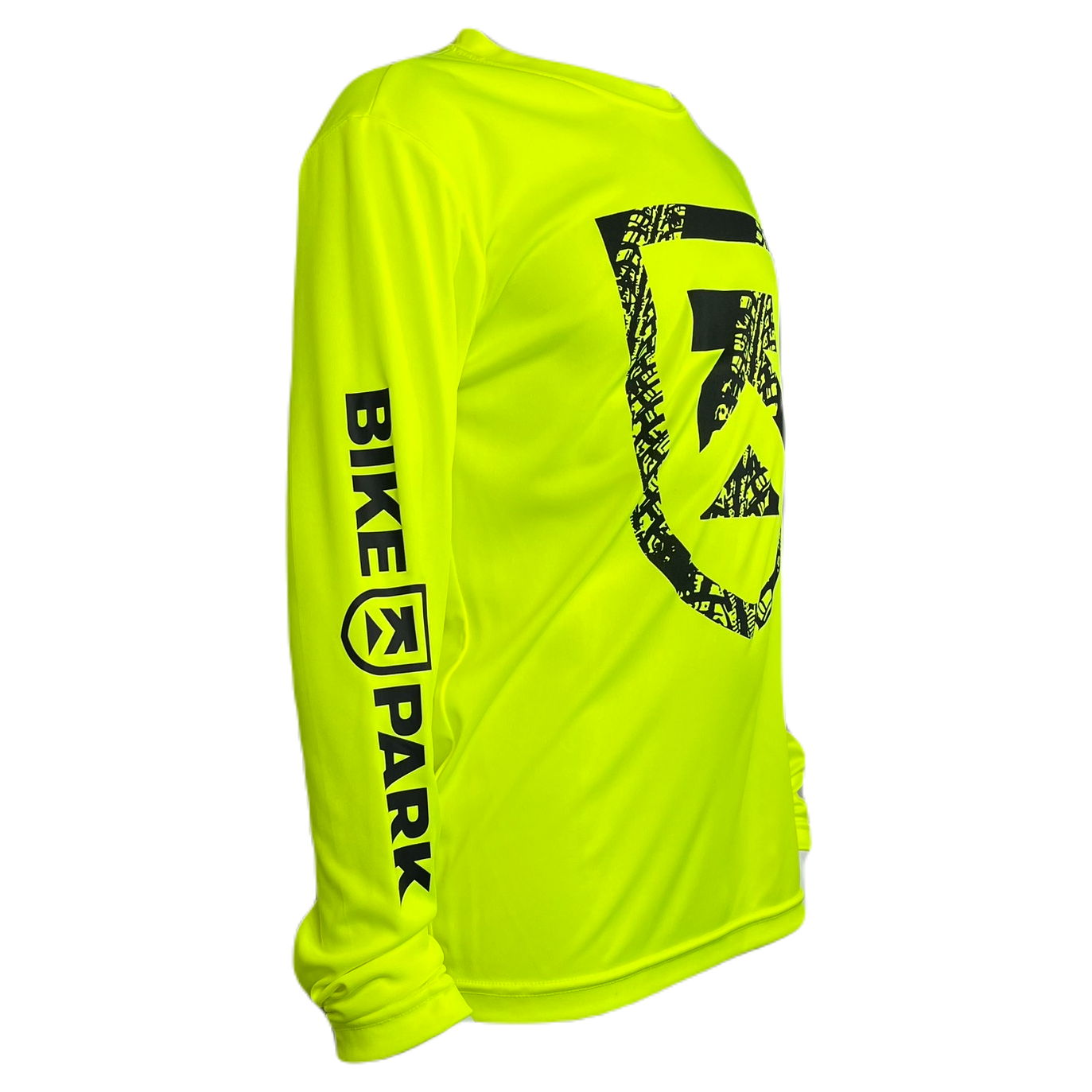 Killington Bike Park Tracks Shield Youth Tech Long Sleeve Tee-Killington Sports