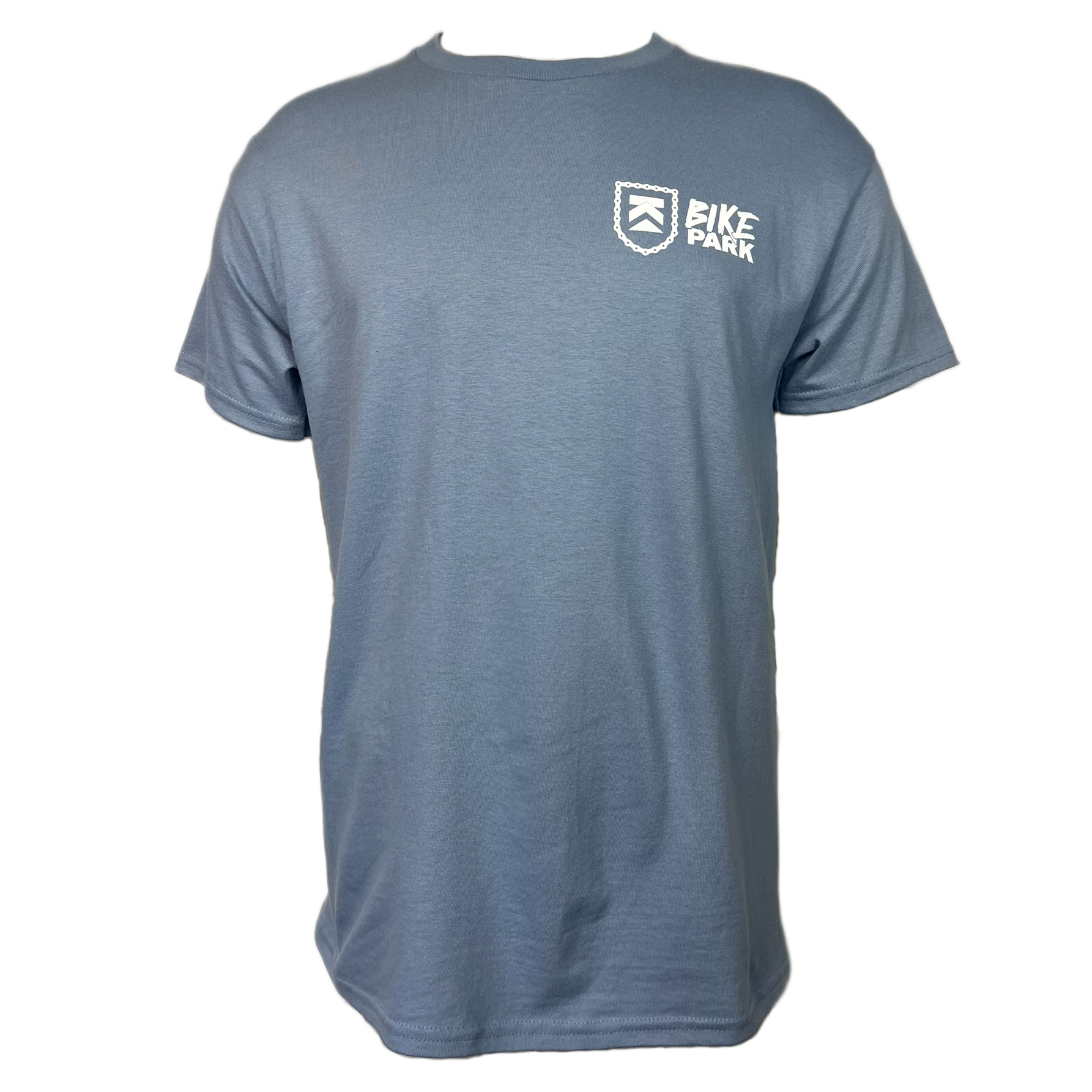 Killington Bike Park Ultra Cotton Short Sleeve Tee-Stone Blue-Killington Sports