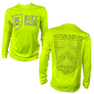 Killington Bike Trails Youth Long Sleeve Tee-Safety Yellow-Killington Sports