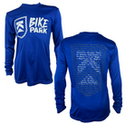 Killington Bike Trails Youth Long Sleeve Tee-Sport Royal-Killington Sports