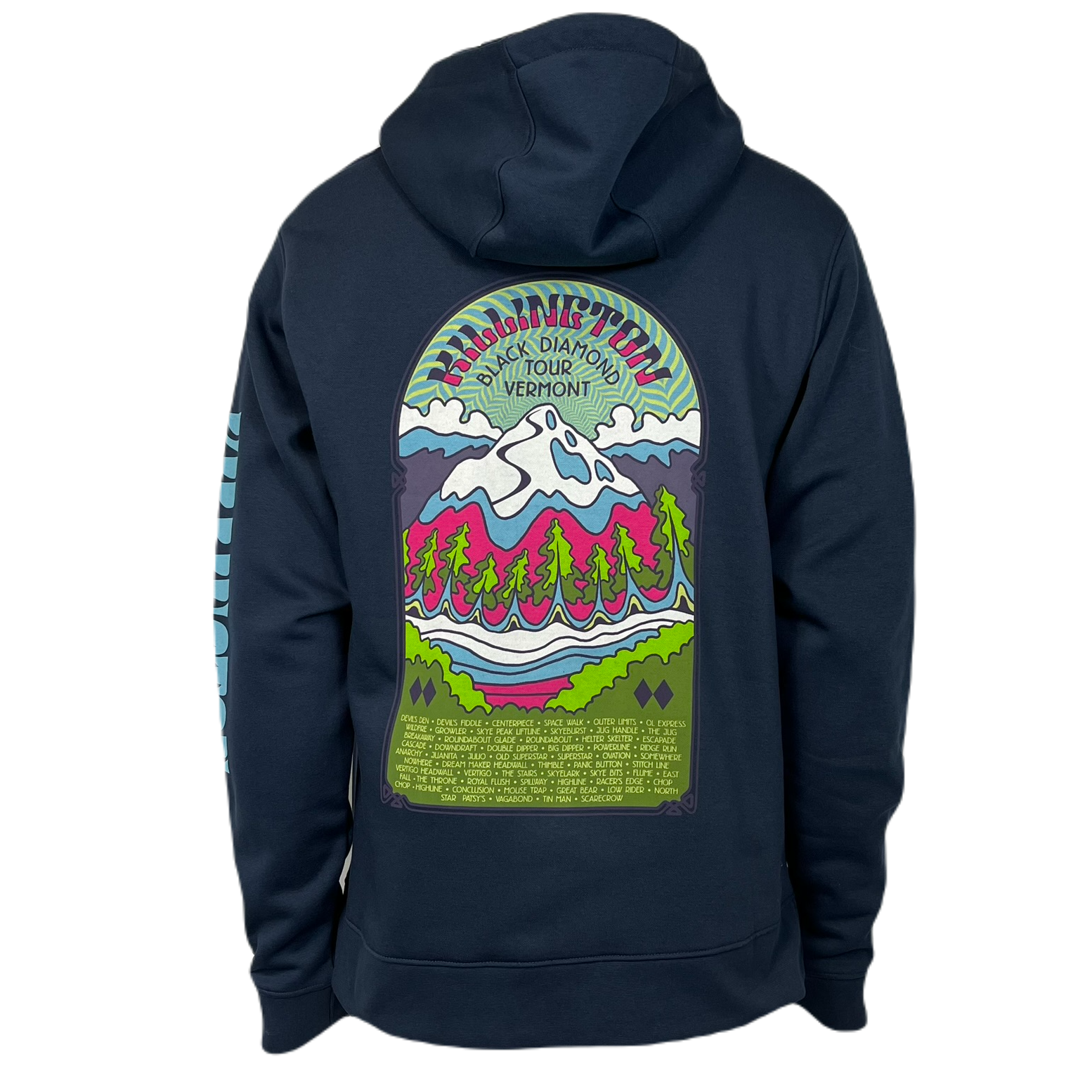 Killington Black Diamond Tour Full Zip Hoodie-Killington Sports