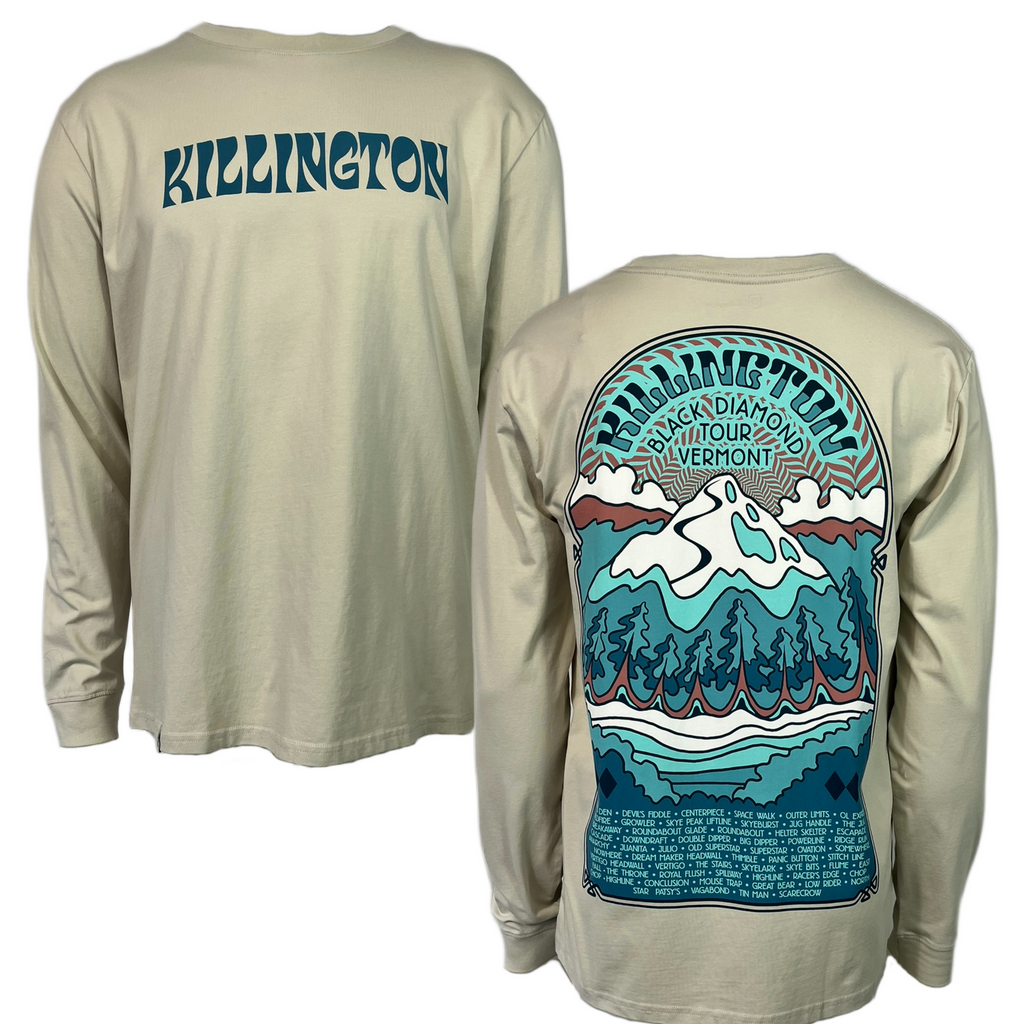 Killington Black Diamond Tour Long Sleeve Tee-Killington Sports