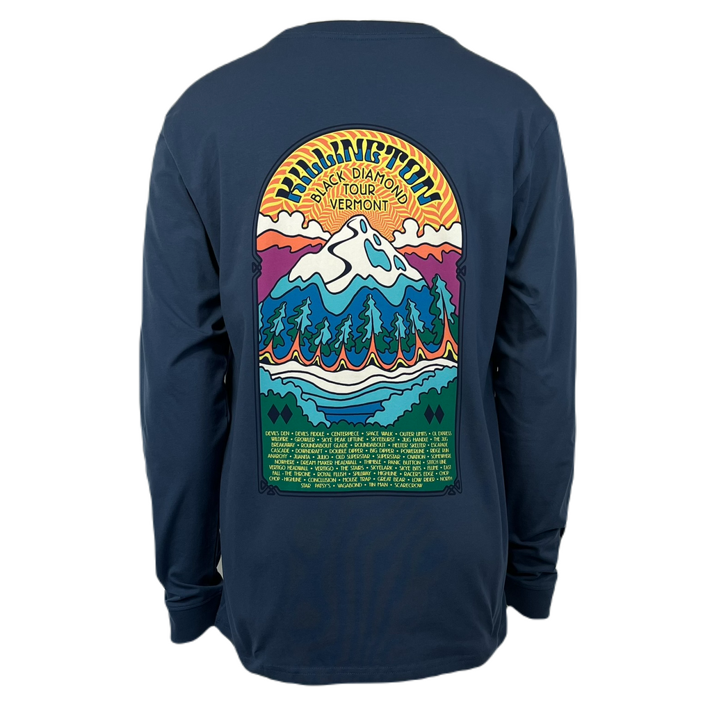 Killington Black Diamond Tour Long Sleeve Tee-Killington Sports