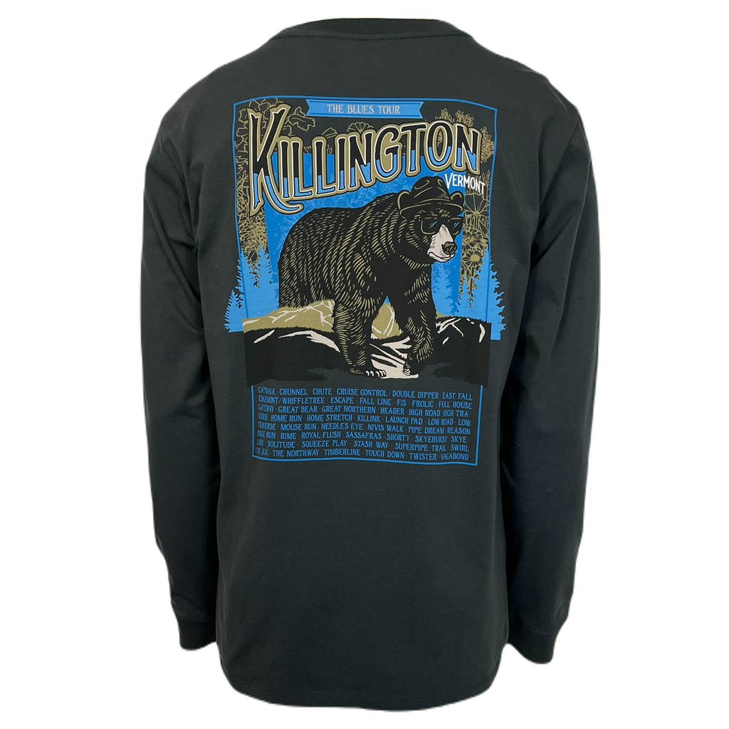 Killington Blues Tour Long Sleeve Tee-Killington Sports