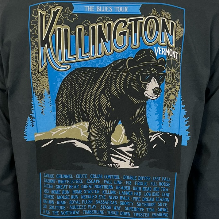 Killington Blues Tour Long Sleeve Tee-Killington Sports