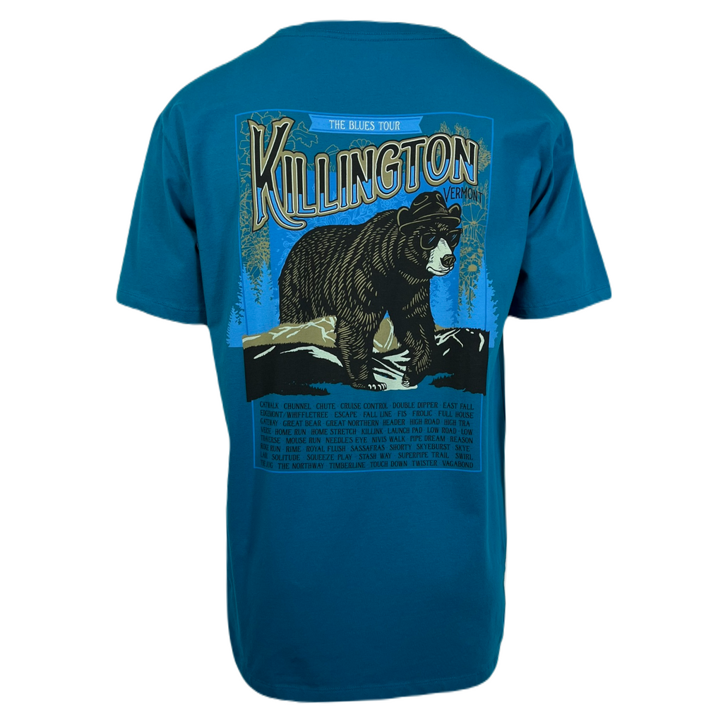 Killington Blues Tour Short Sleeve Tee-Killington Sports