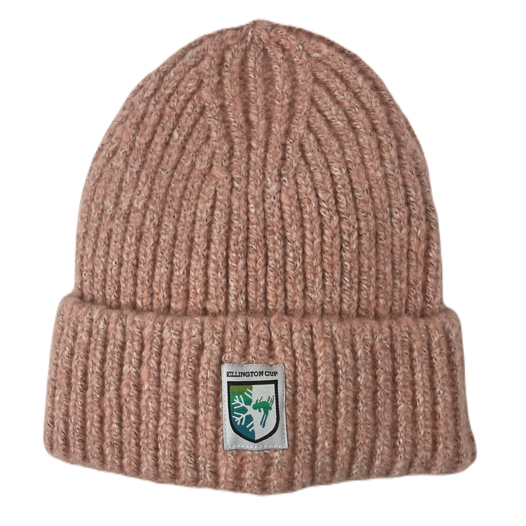 Killington Cup Clover Rib Beanie-Dusty Rose-Killington Sports