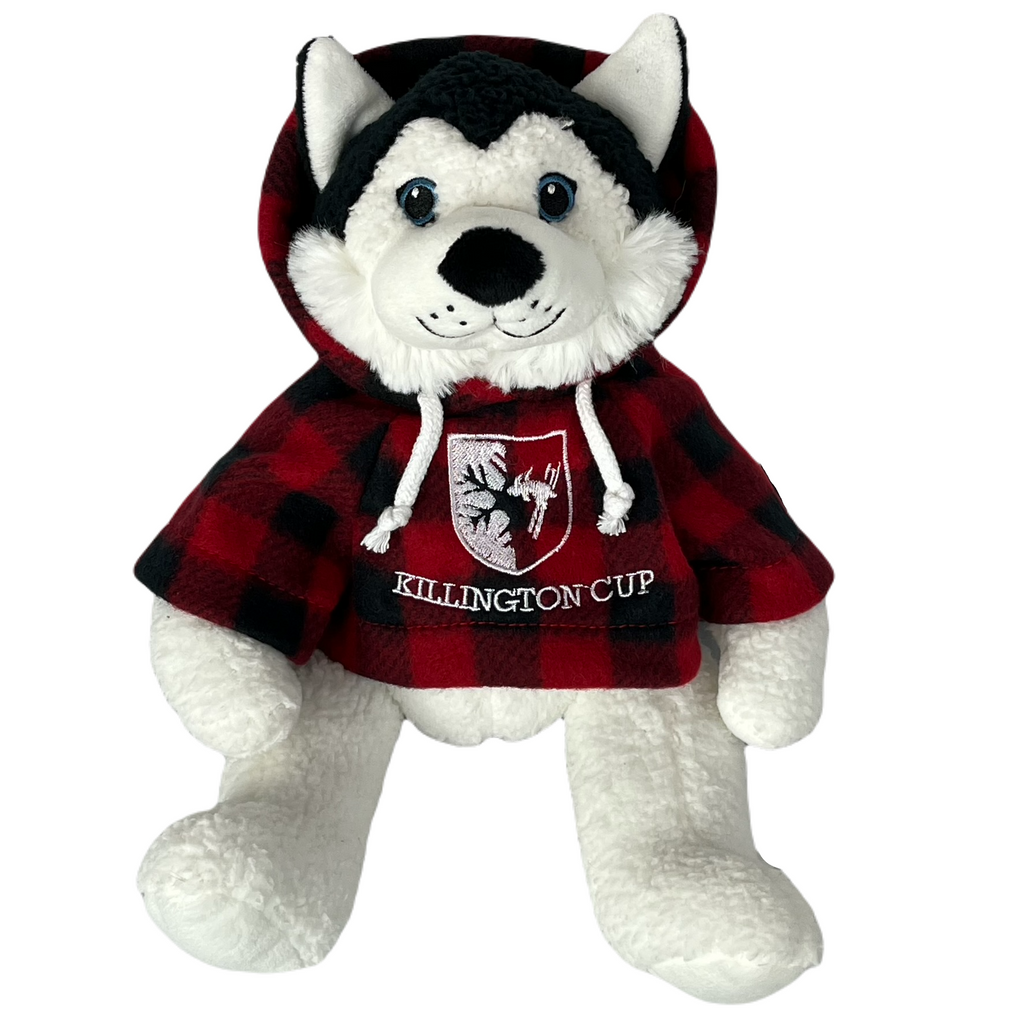 Killington Cup Logo 10" Husky Stuffed Animal-Red Jack-Killington Sports