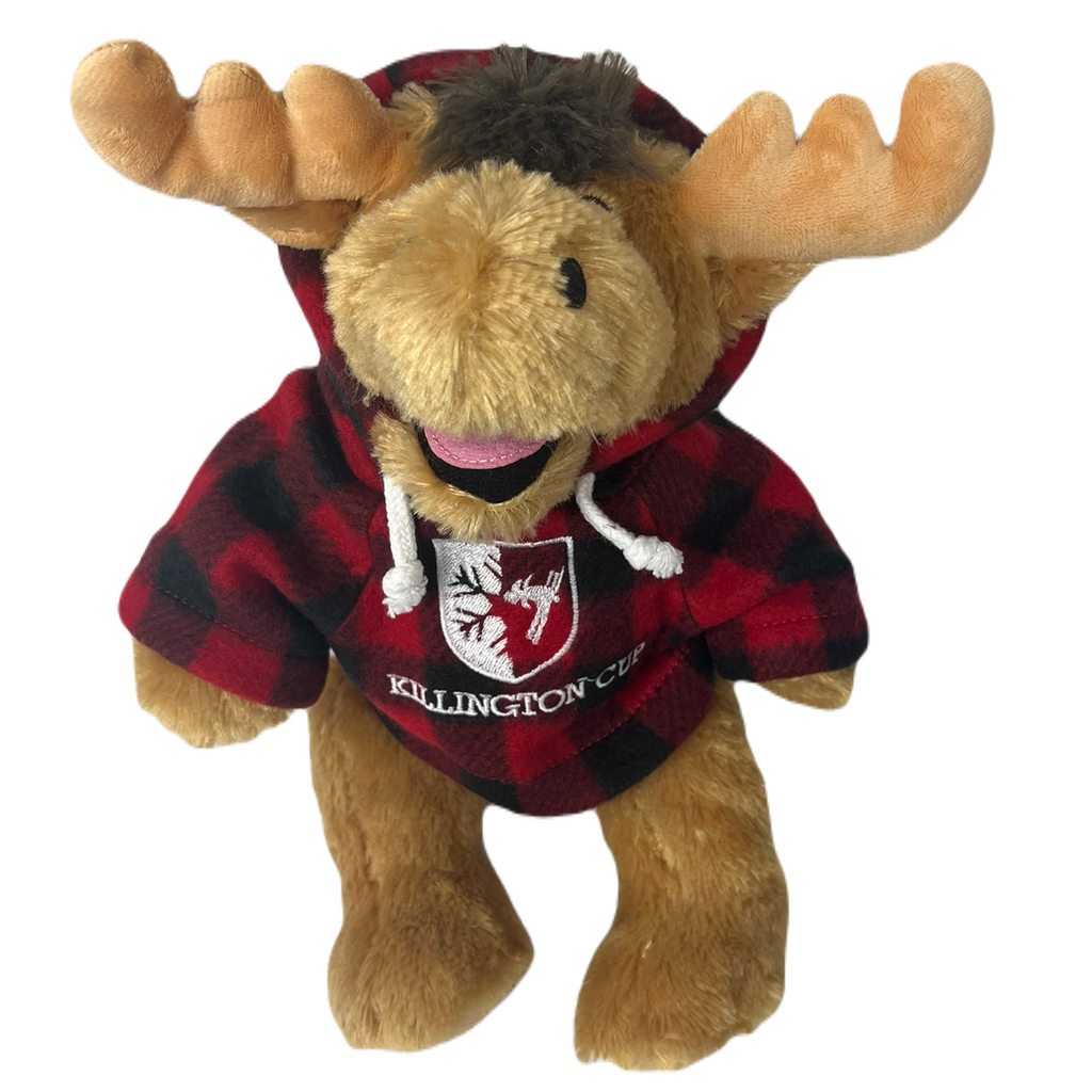 Killington Cup Logo 11" Happy Moose Stuffed Animal-Red Jack-Killington Sports