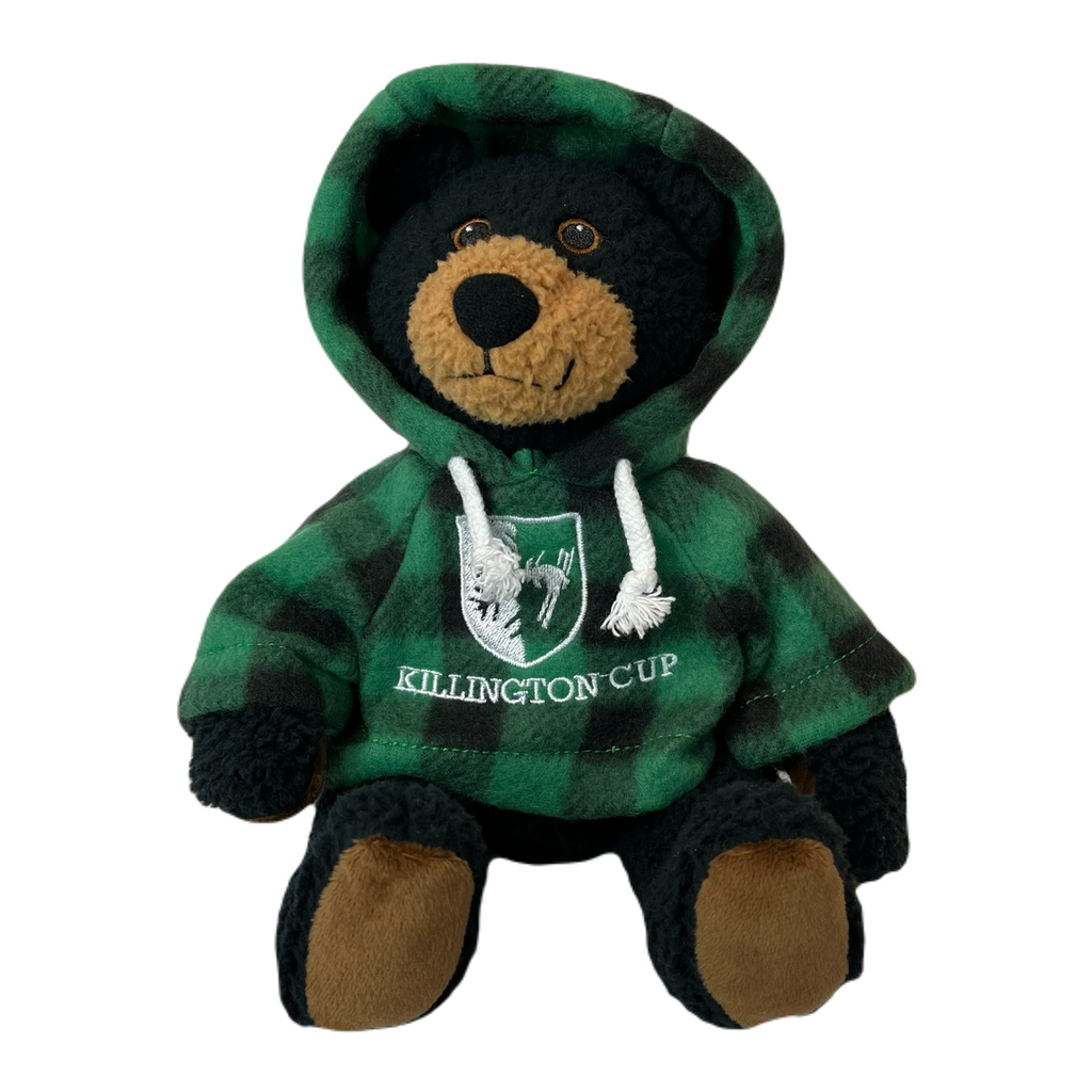 Killington Cup Logo Small Stuffed Black Bear-Green-Killington Sports