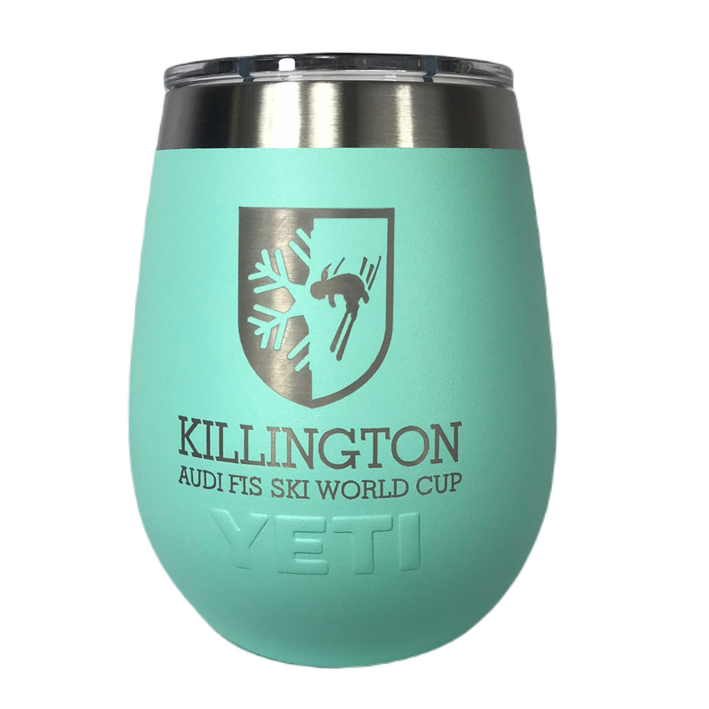 Killington Cup Logo YETI 10oz Wine Tumbler-Seafoam-Killington Sports