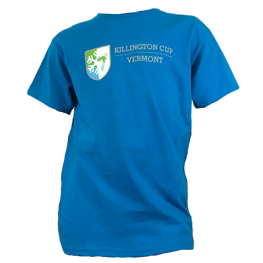 Killington Cup Logo Youth TShirt-Turquoise-Killington Sports