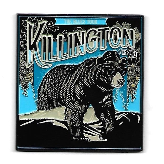 Killington Enamel Magnets-Blues Tour-Killington Sports
