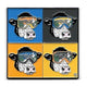 Killington Enamel Magnets-Cow Quadrant-Killington Sports