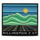Killington Enamel Magnets-Mountain Lines-Killington Sports