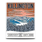 Killington Enamel Magnets-Sunset Valley-Killington Sports