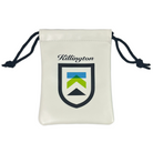 Killington Faux Leather Golf Pouch-White-Killington Sports