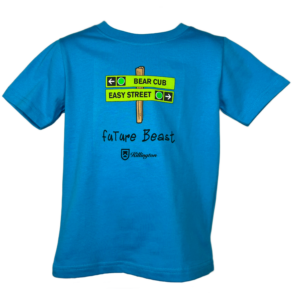Killington Future Beast Green Trail Sign Toddler T-shirt-Killington Sports