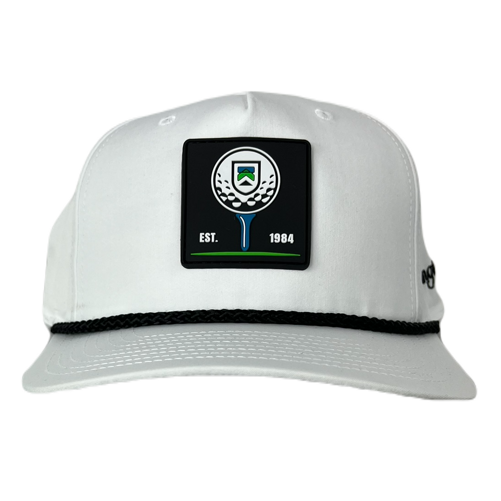 Killington Golf Ball Patch 258 Cap-White/Black-Killington Sports