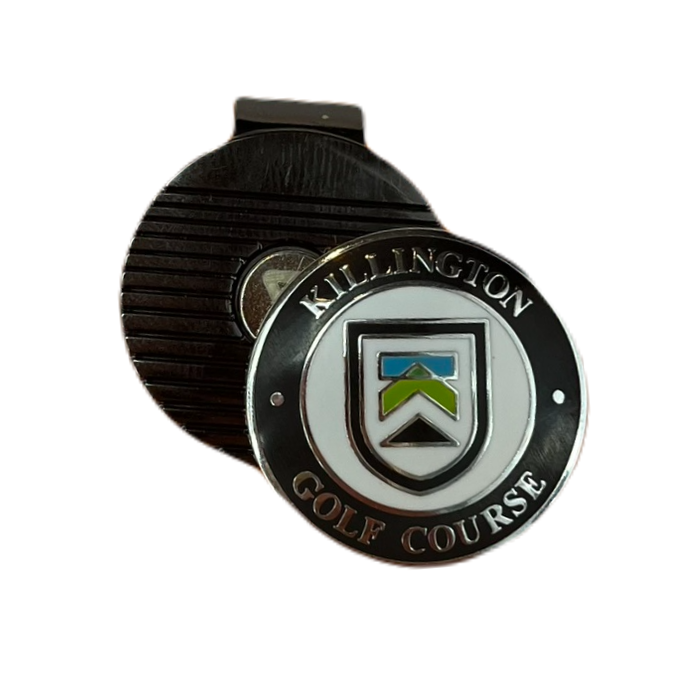Killington Golf Course Logo Ultra Modern Hat Clip W/Ball Marker-Killington Sports