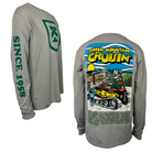 Killington Green Mountain Cruisin' Long Sleeve Tee-Ash-Killington Sports