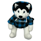 Killington Logo 10" Curly Critter Husky Stuffed Animal-Blue Jack-Killington Sports