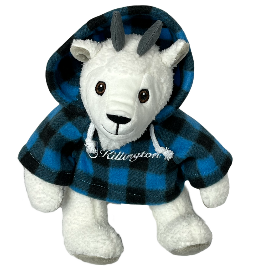 Killington Logo 10" Curly Critter Mountain Goat-Blue Jack-Killington Sports