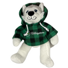 Killington Logo 10" Grey Husky Stuffed Animal-Green Jack-Killington Sports