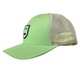 Killington Logo 115 Shield Patch Trucker Hat-Patina Green/Birch-Killington Sports