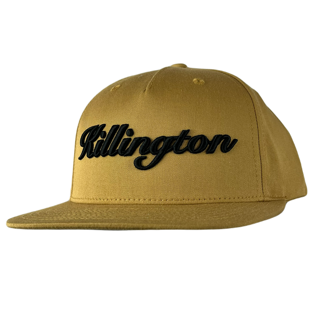 Killington Logo 255 3D Script Snapback Hat-Biscuit-Killington Sports