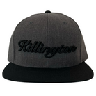 Killington Logo 510W 3D Script Hat-Heather Charcoal/Black-Killington Sports