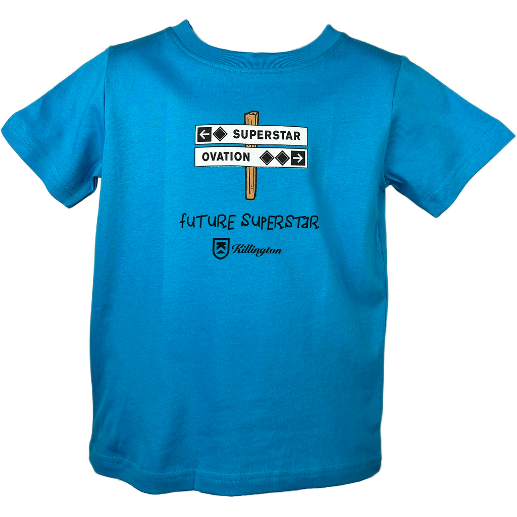 Killington Logo Black Trail Sign Toddler T-shirt-Killington Sports
