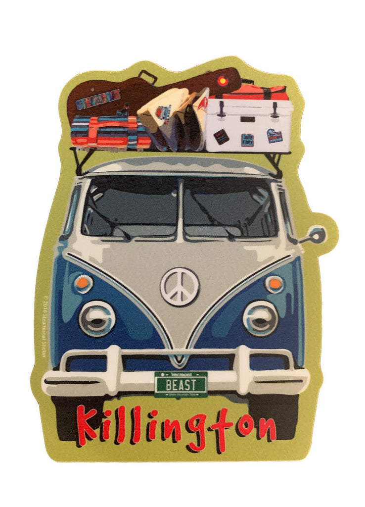 Killington Logo Bus Sticker-Killington Sports
