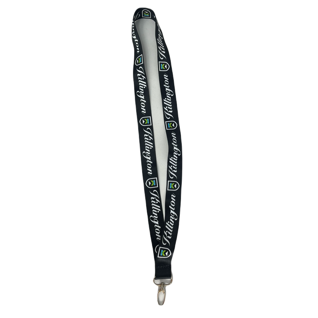 Killington Logo Color Lanyard-Black-Killington Sports