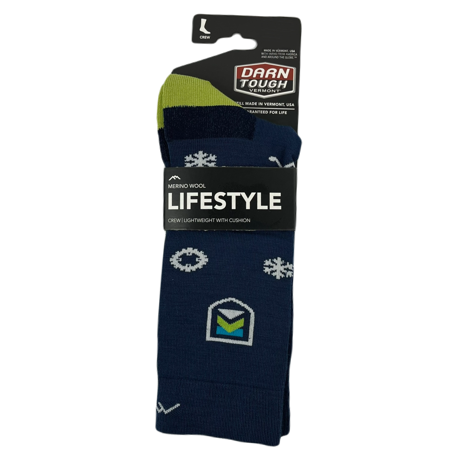 Killington Logo Darn Tough 365 Lightweight Crew Wool Socks-Killington Sports