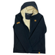 Killington Logo Elevated Sherpa-Lined Full Zip Hoodie-Dark Navy-Killington Sports