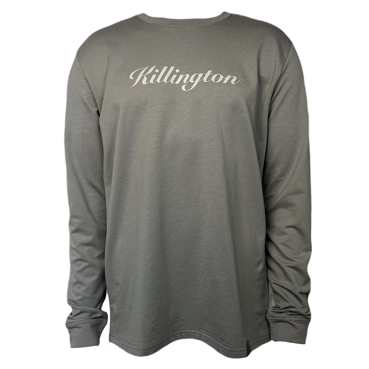 Killington Logo Elevated Wordmark Long Sleeve Tee-Gray-Killington Sports