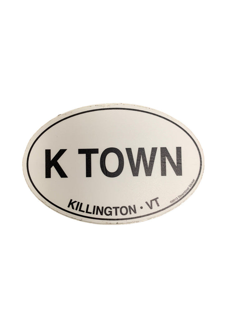 Killington Logo "K-Town" Sticker-Killington Sports