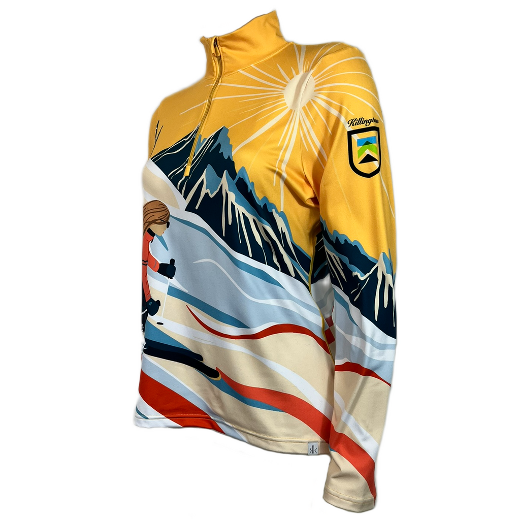 Killington Logo: Krimson Klover Downhill Sunshine Top-Killington Sports