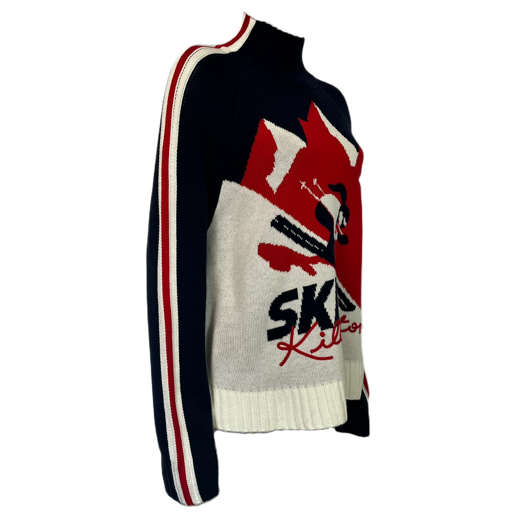 Killington Logo: Krimson Klover Ski Killington Sweater-Killington Sports