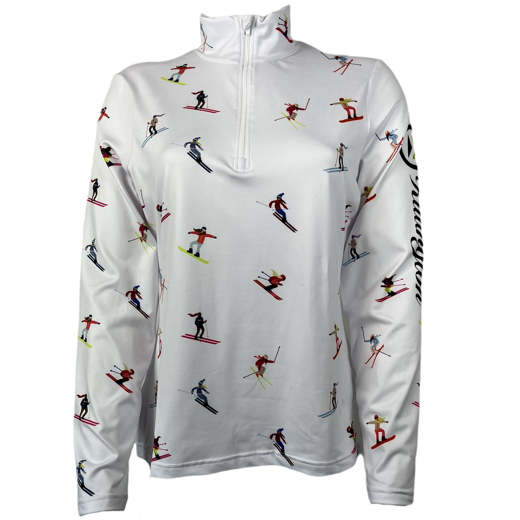 Killington Logo: Krimson Klover Women's Multi Skiers Baselayer Top-Killington Sports