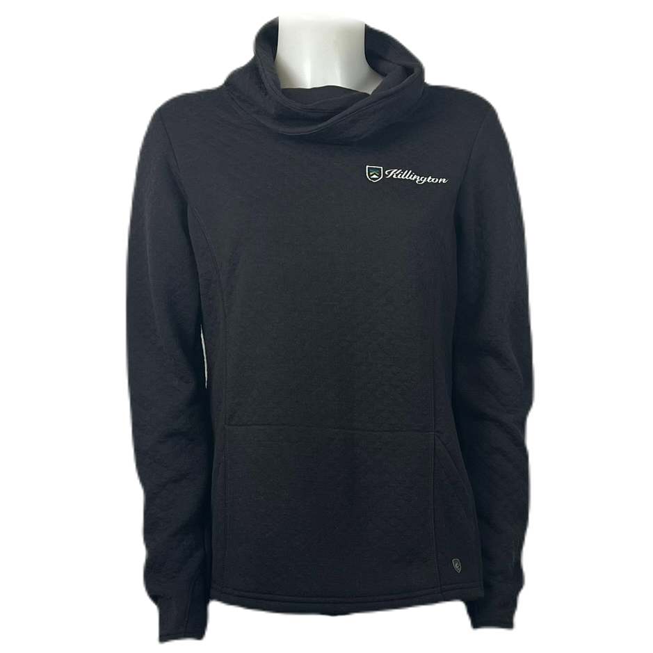 Killington Logo: Kuhl Women's Athena™ Pullover-Black-Killington Sports