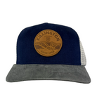Killington Logo Leather Patch Trucker-Navy/Gray-Killington Sports