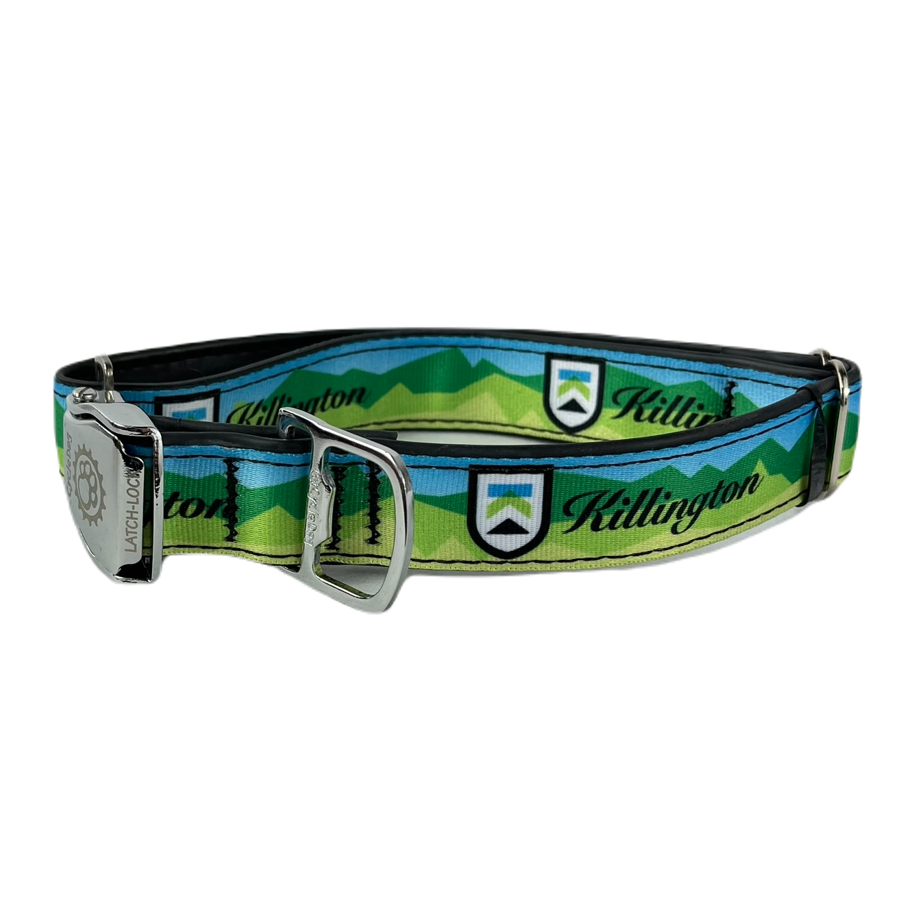 Killington Logo No Stink Dog Collar-Green Mountains-Killington Sports