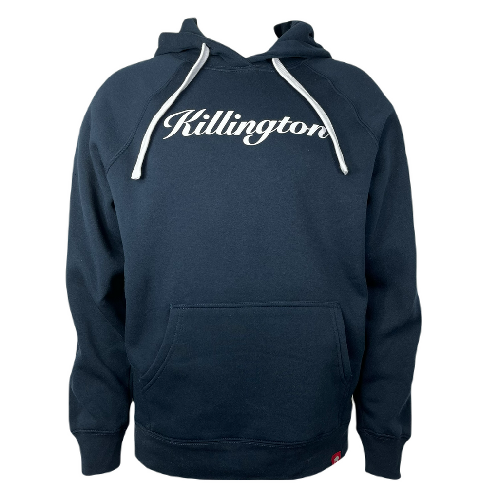 Killington Logo Olsen Script Hoodie-Solid Midnight Navy-Killington Sports