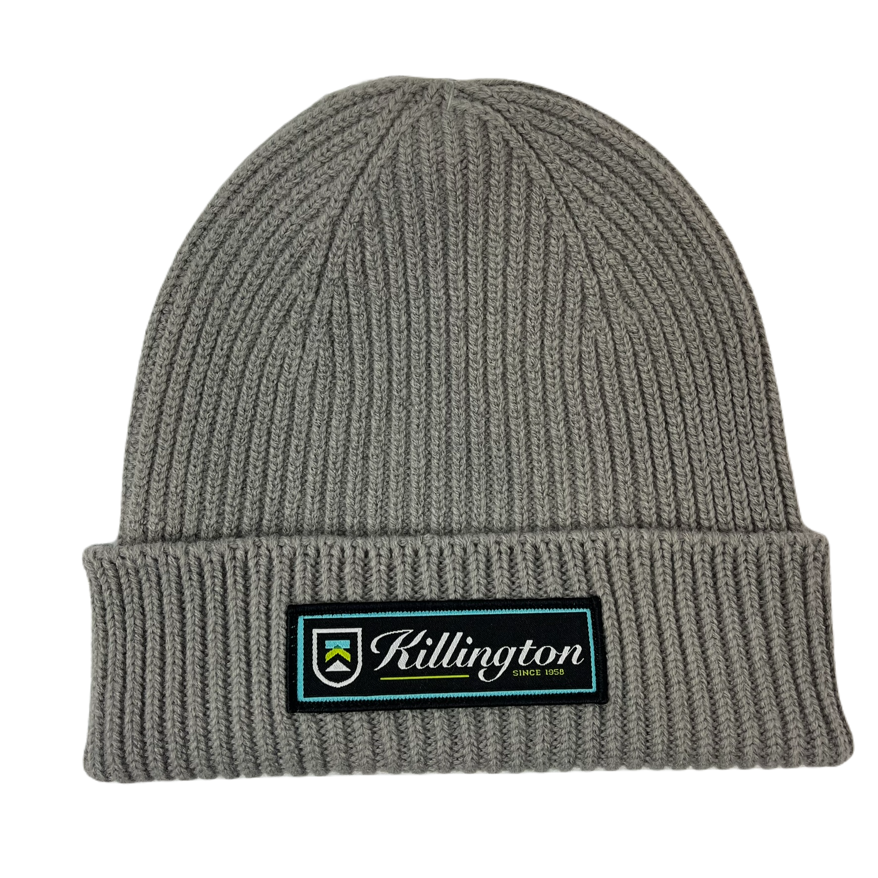 Killington Logo Patch Beanie-Gray-Killington Sports