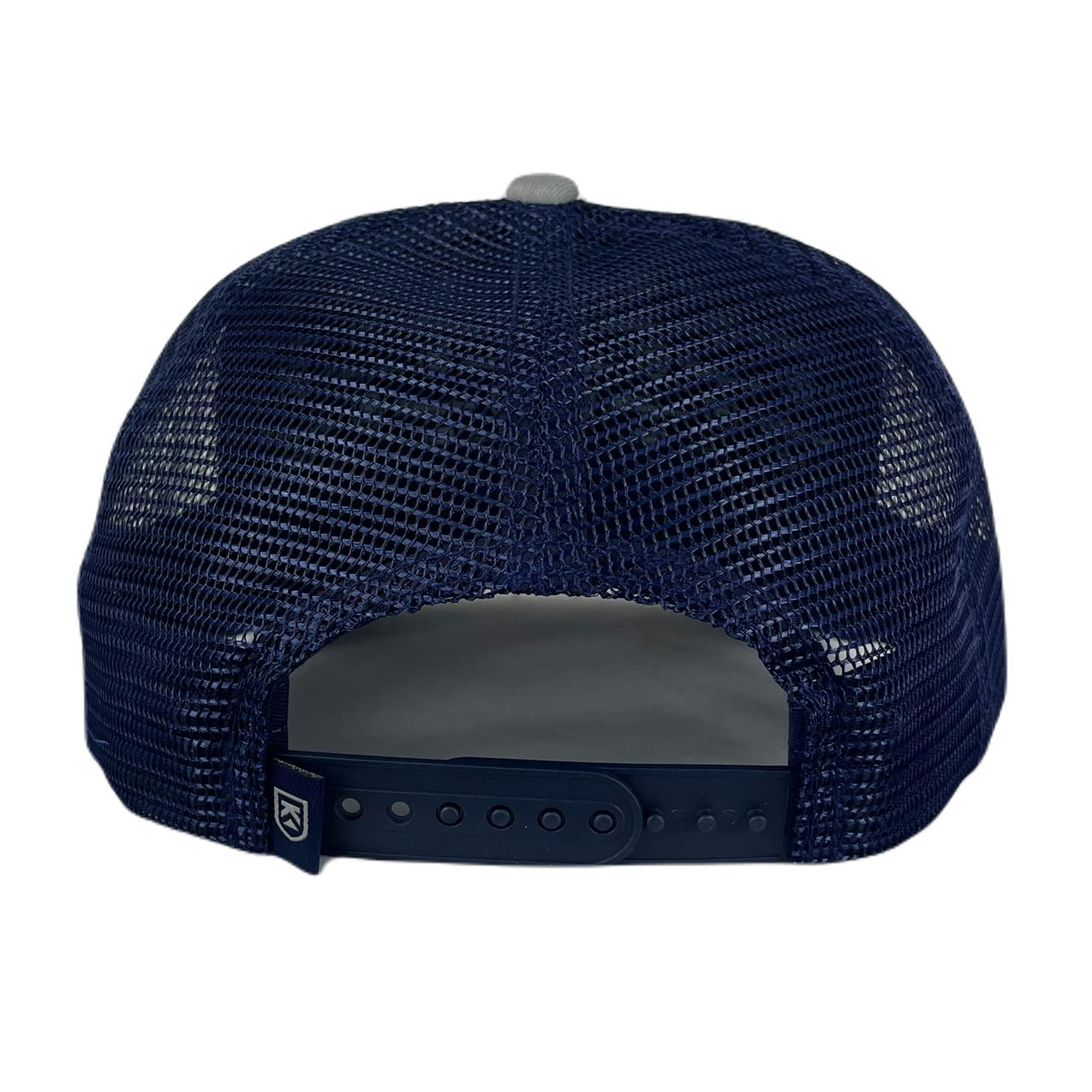 Killington Logo Patch Trucker-Light Gray/Navy-Killington Sports