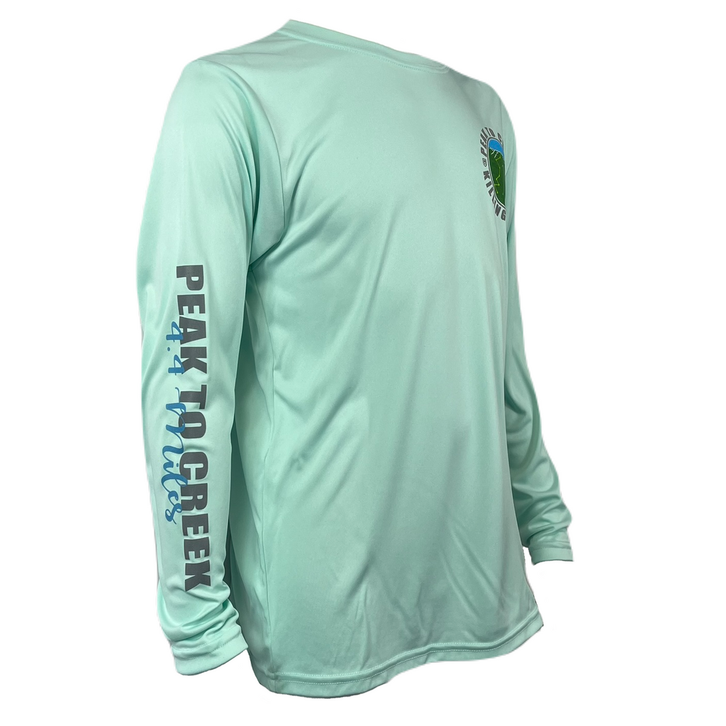 Killington Logo Peak to Creek Youth Longsleeve Tech Tee-Killington Sports