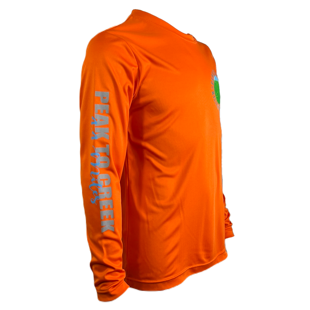 Killington Logo Peak to Creek Youth Longsleeve Tech Tee-Killington Sports